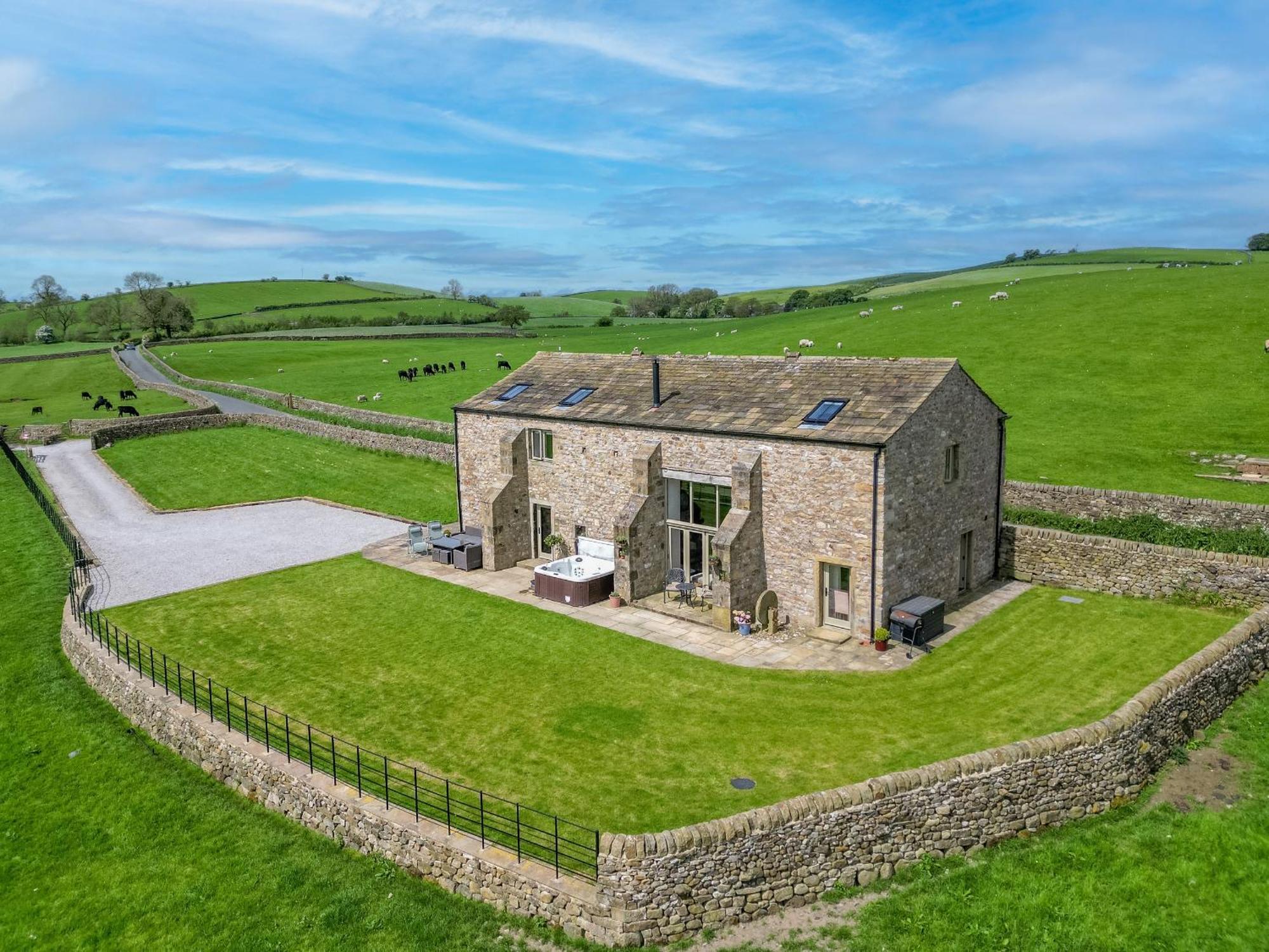 Villa Crane Field Laithe à Airton Extérieur photo