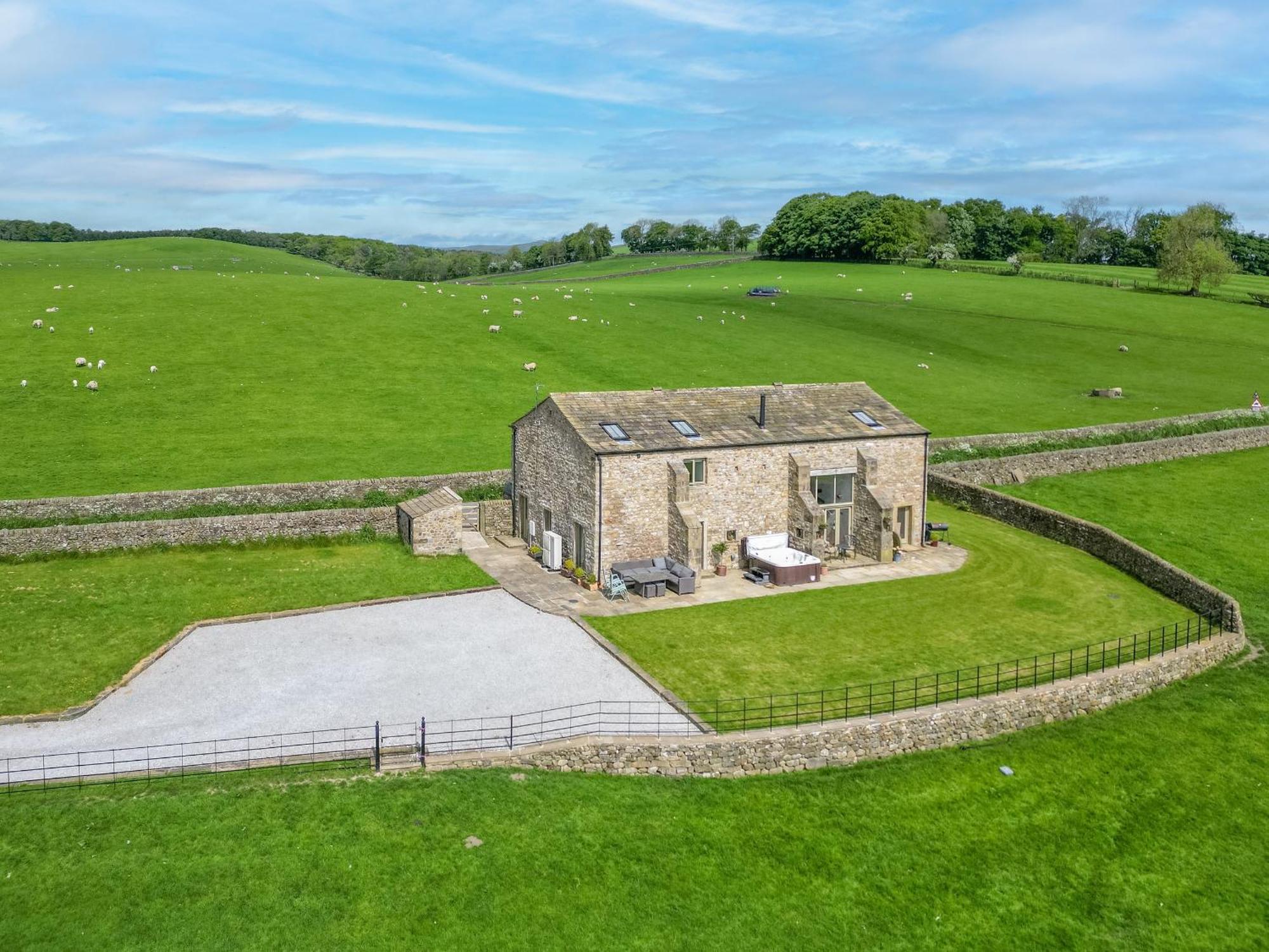 Villa Crane Field Laithe à Airton Extérieur photo